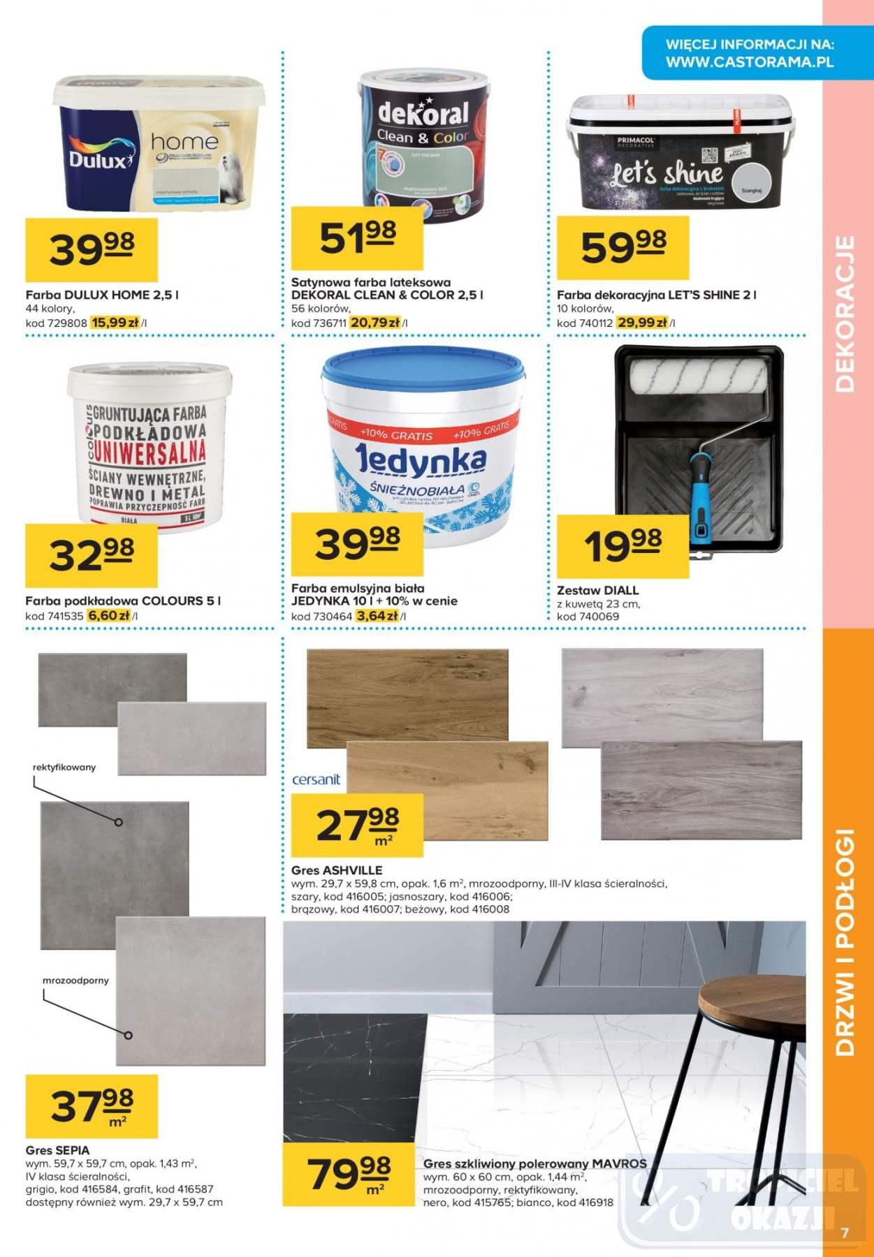 Gazetka promocyjna Castorama str. 7