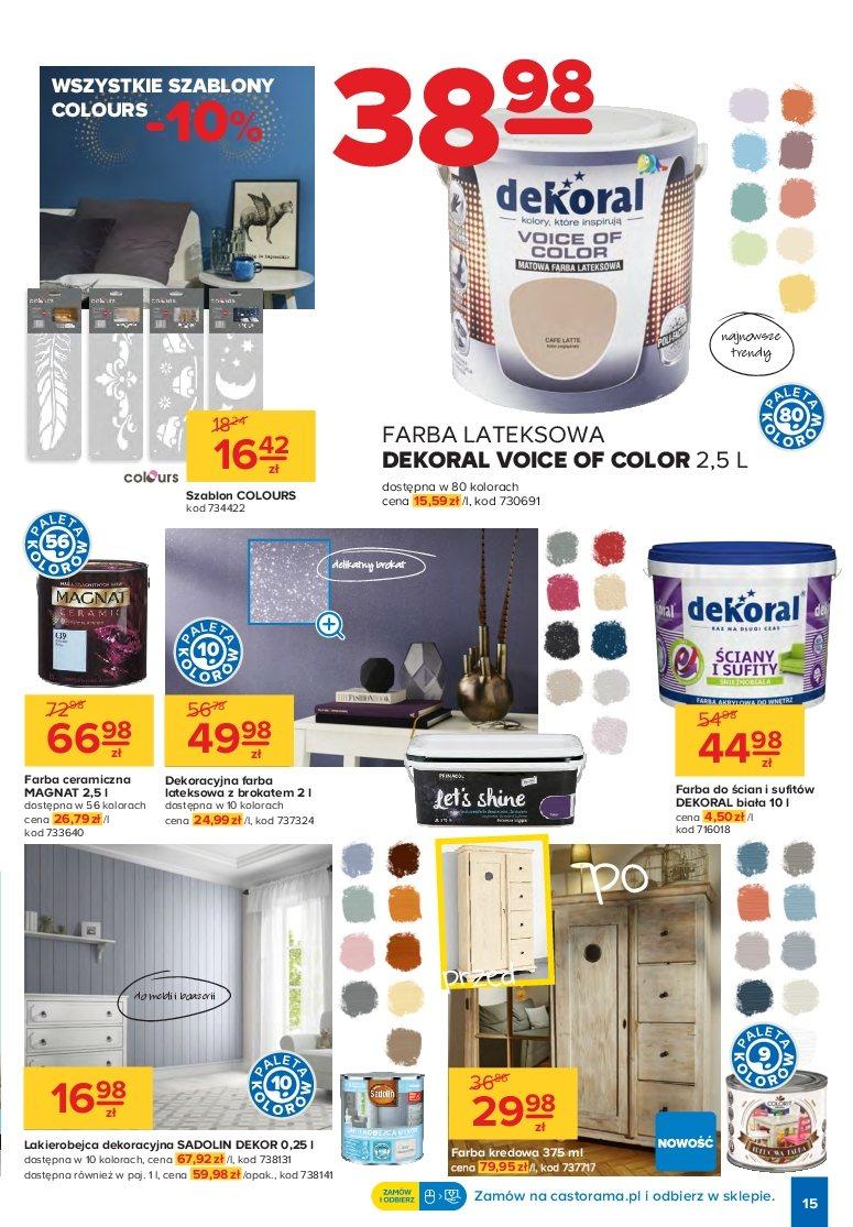 Gazetka promocyjna Castorama str. 15