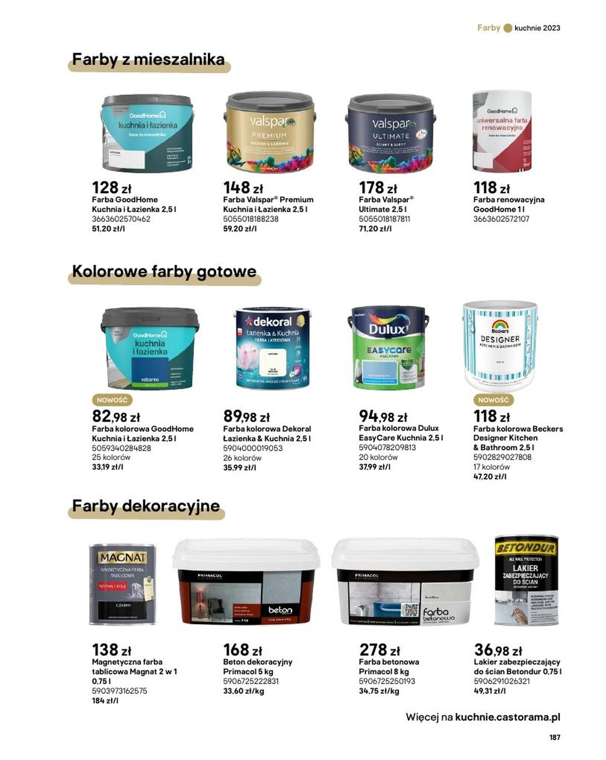 Gazetka promocyjna Castorama str. 187