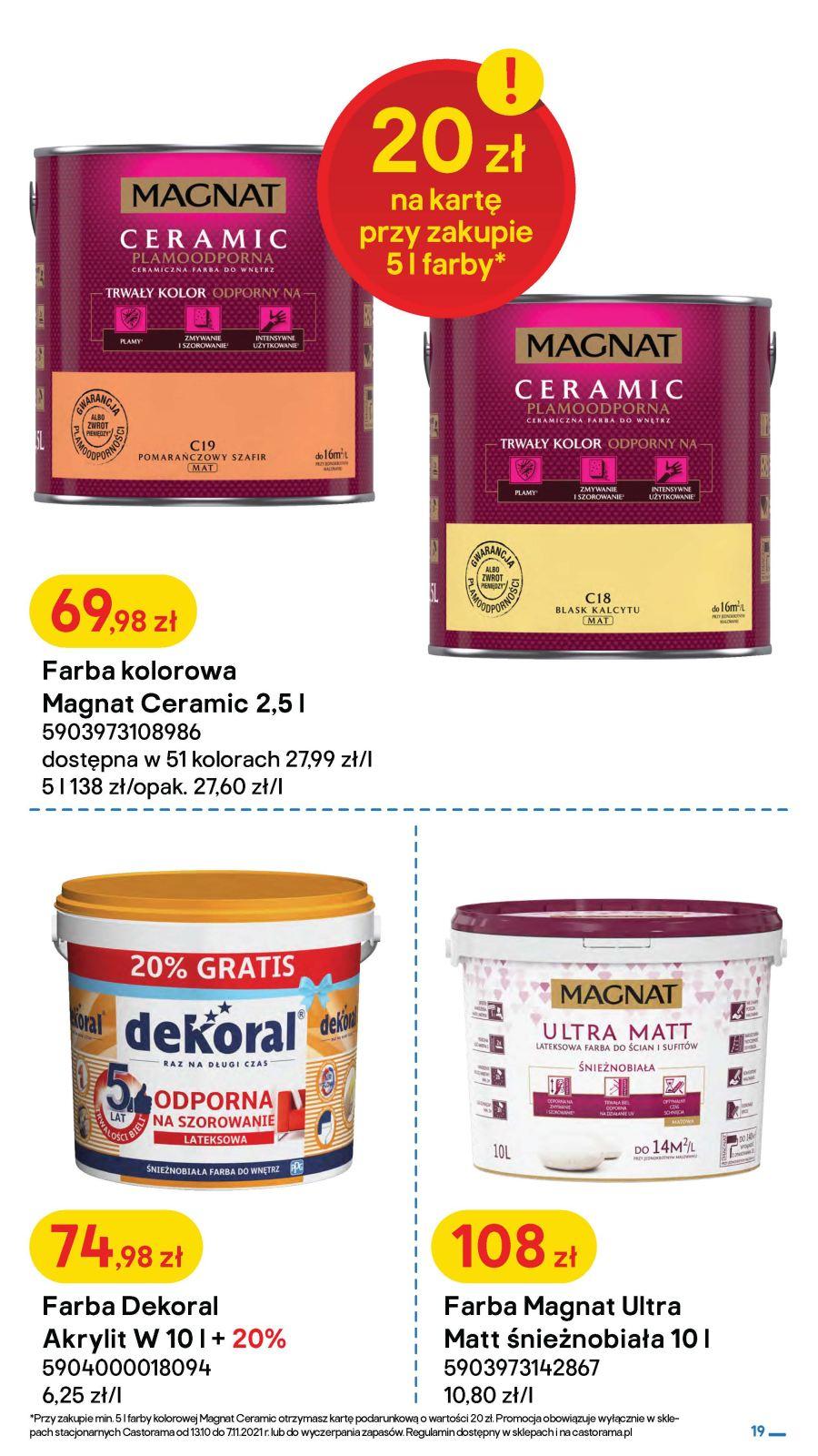 Gazetka promocyjna Castorama str. 19