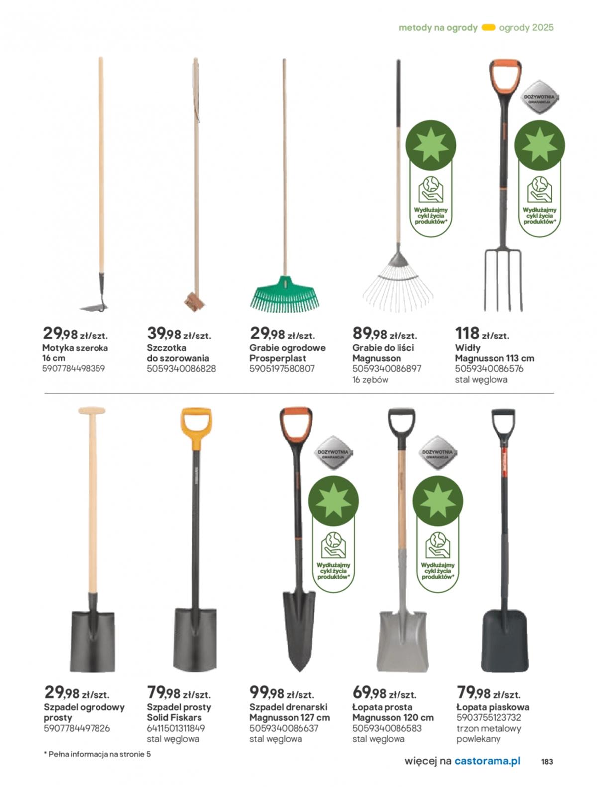 Gazetka promocyjna Castorama str. 183