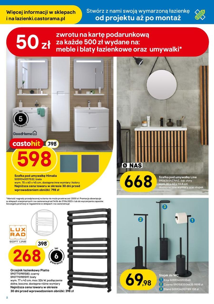 Gazetka promocyjna Castorama str. 2