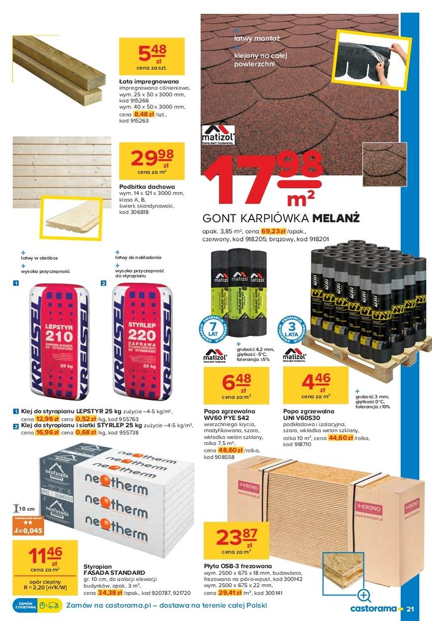 Gazetka promocyjna Castorama str. 21