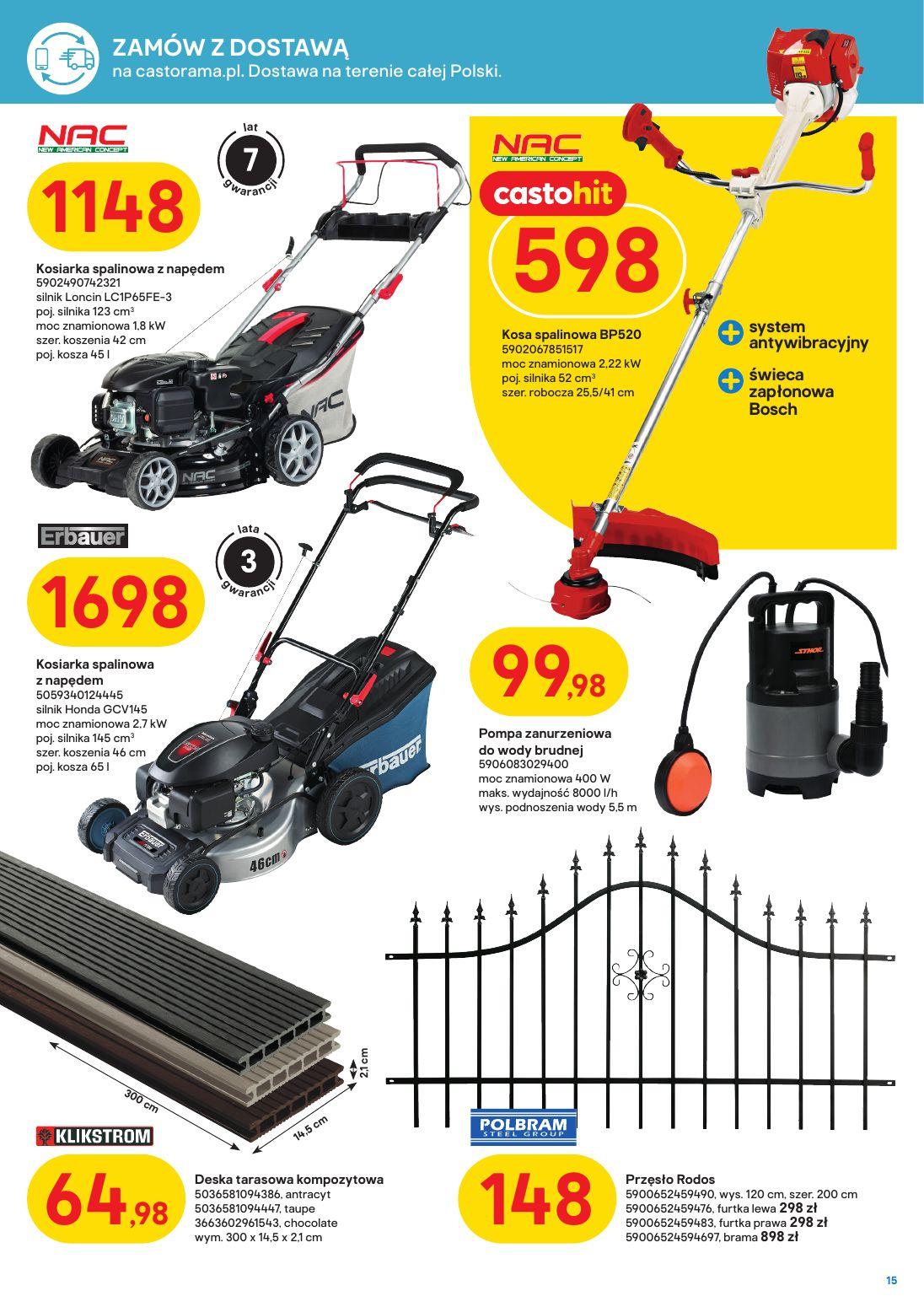 Gazetka promocyjna Castorama str. 15