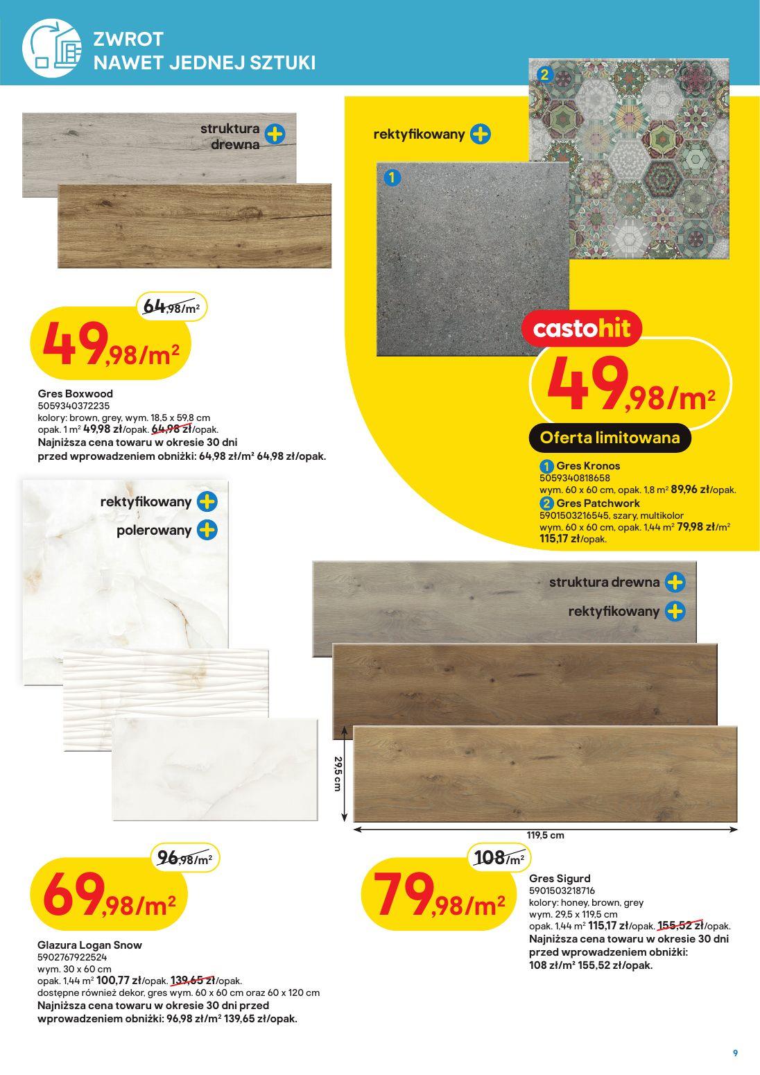 Gazetka promocyjna Castorama str. 9