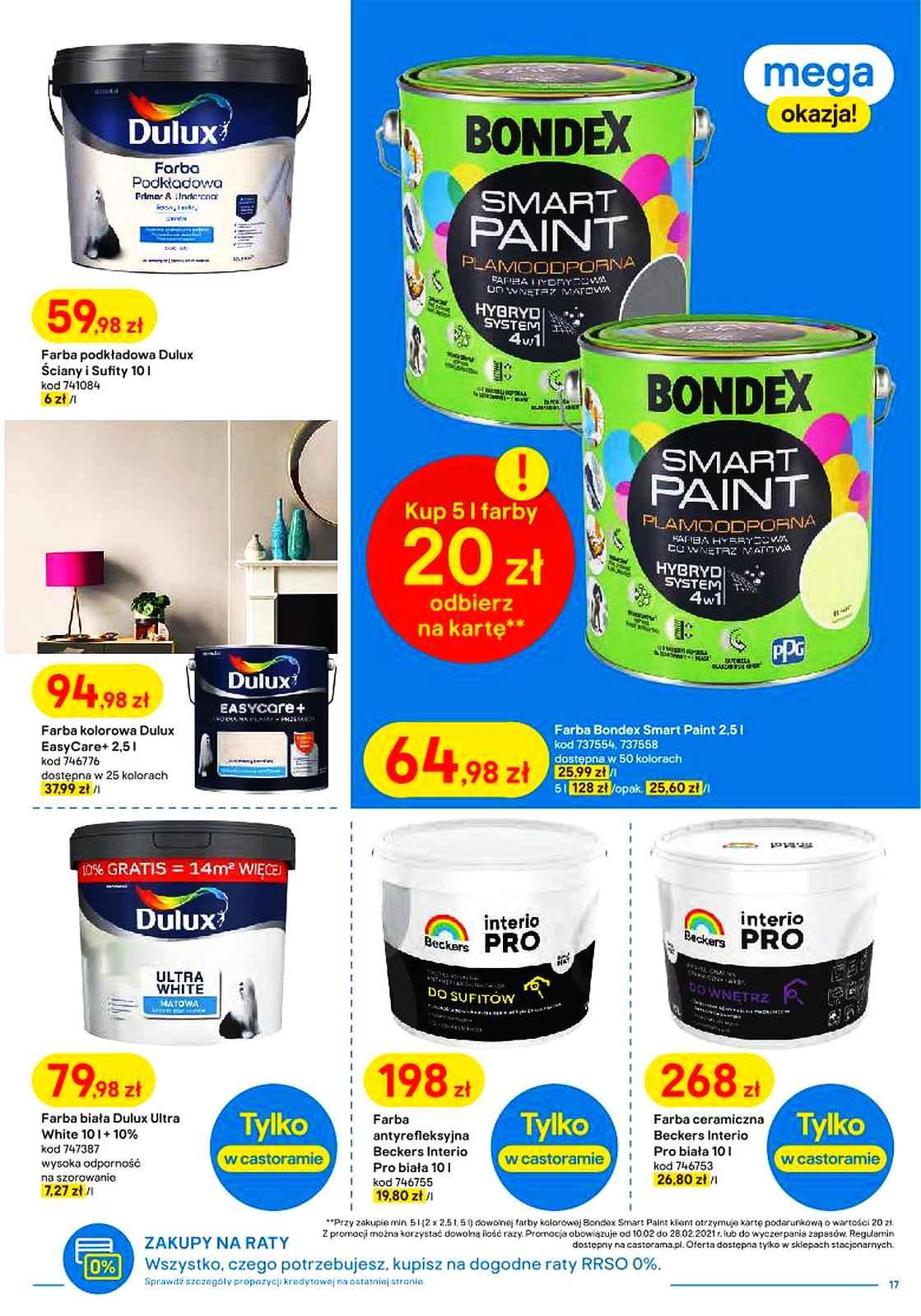 Gazetka promocyjna Castorama str. 17