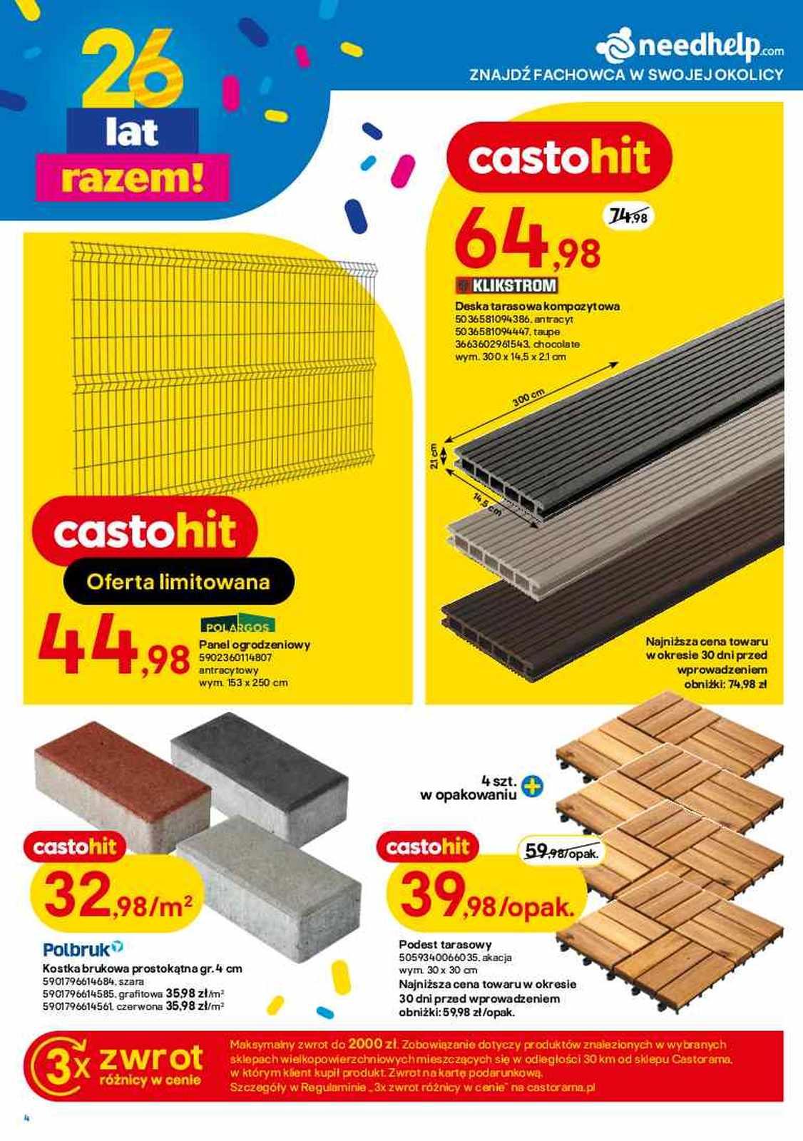 Gazetka promocyjna Castorama str. 4