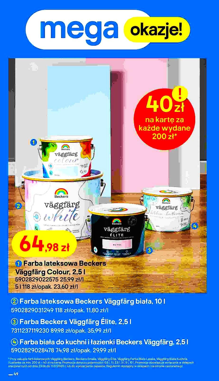 Gazetka promocyjna Castorama str. 49