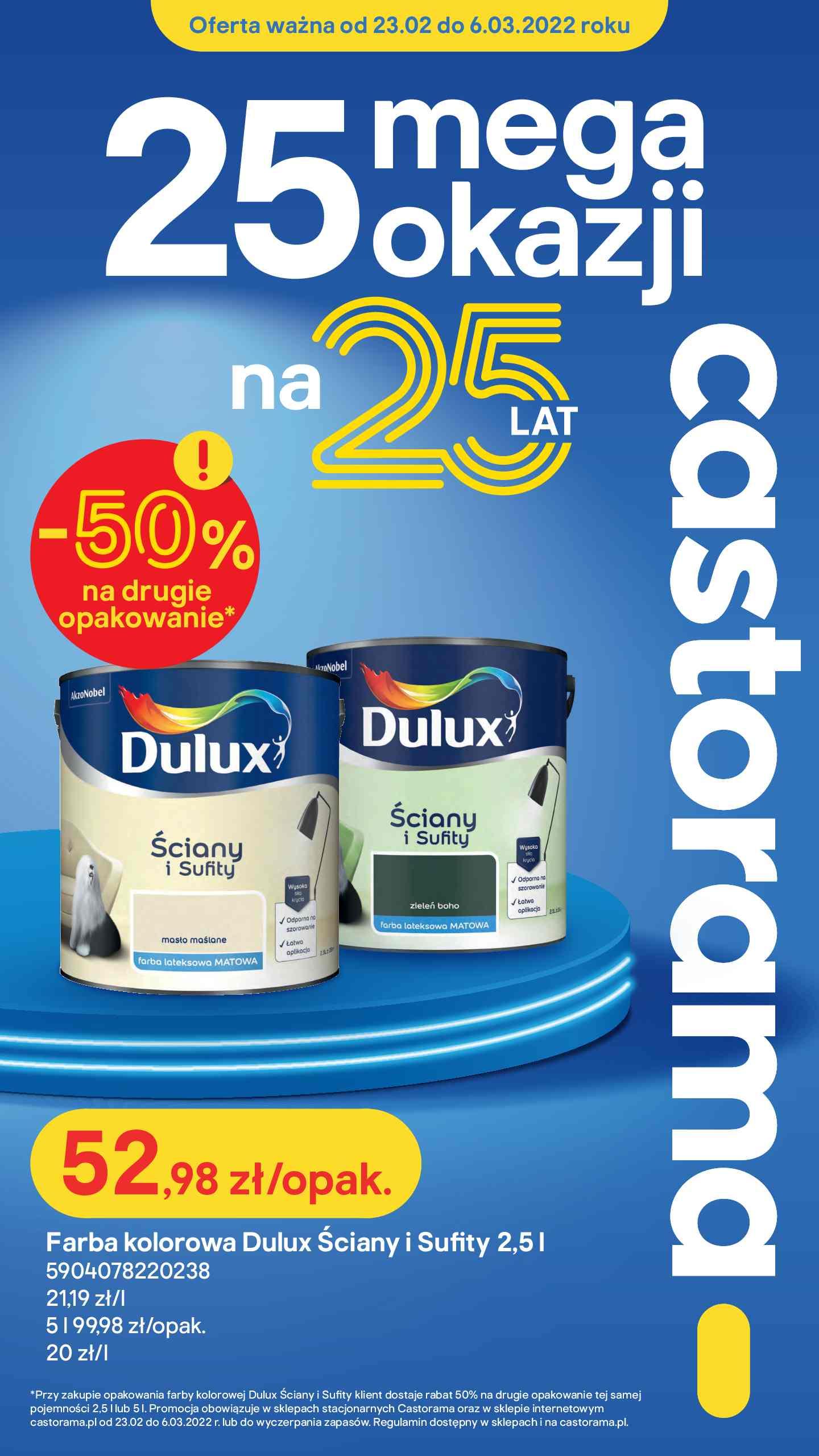 Gazetka promocyjna Castorama str. 1