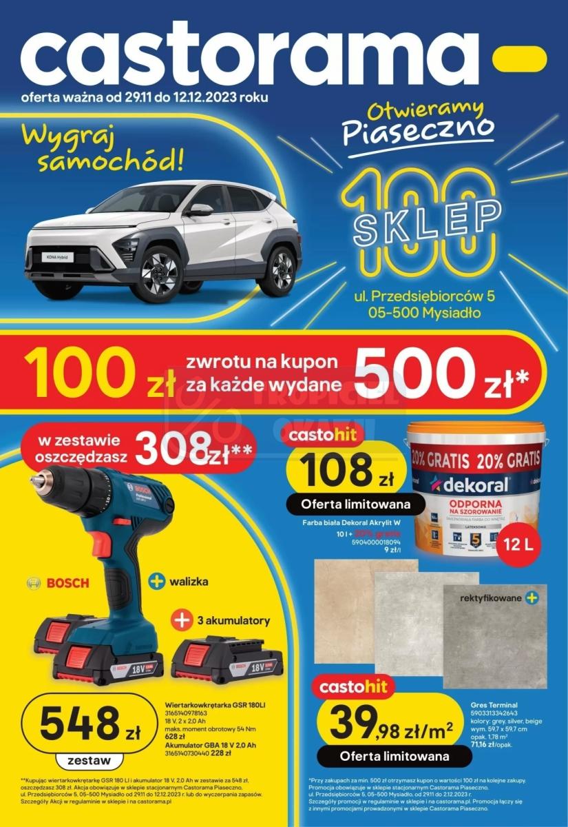 Gazetka promocyjna Castorama str. 1