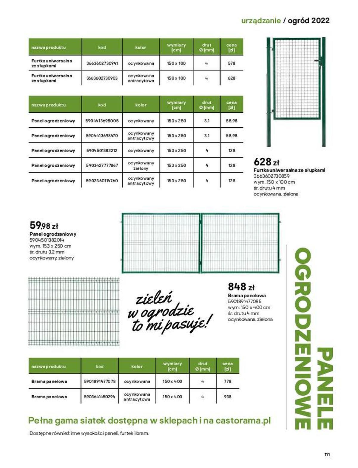 Gazetka promocyjna Castorama str. 111