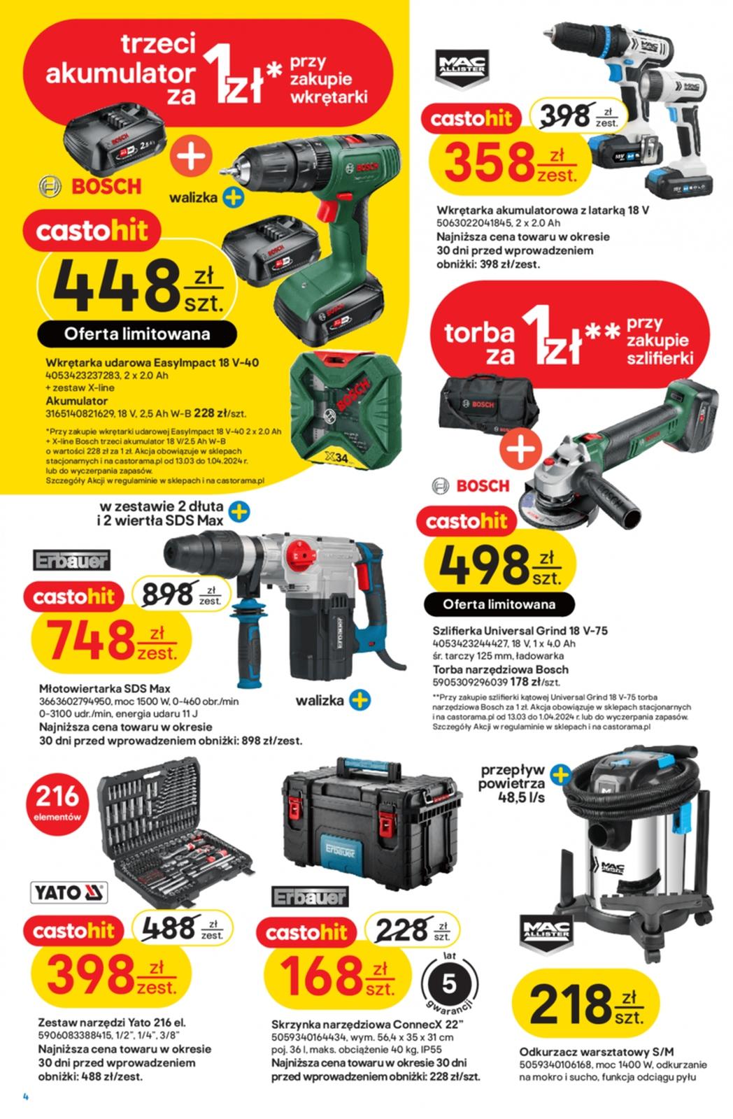 Gazetka promocyjna Castorama str. 4
