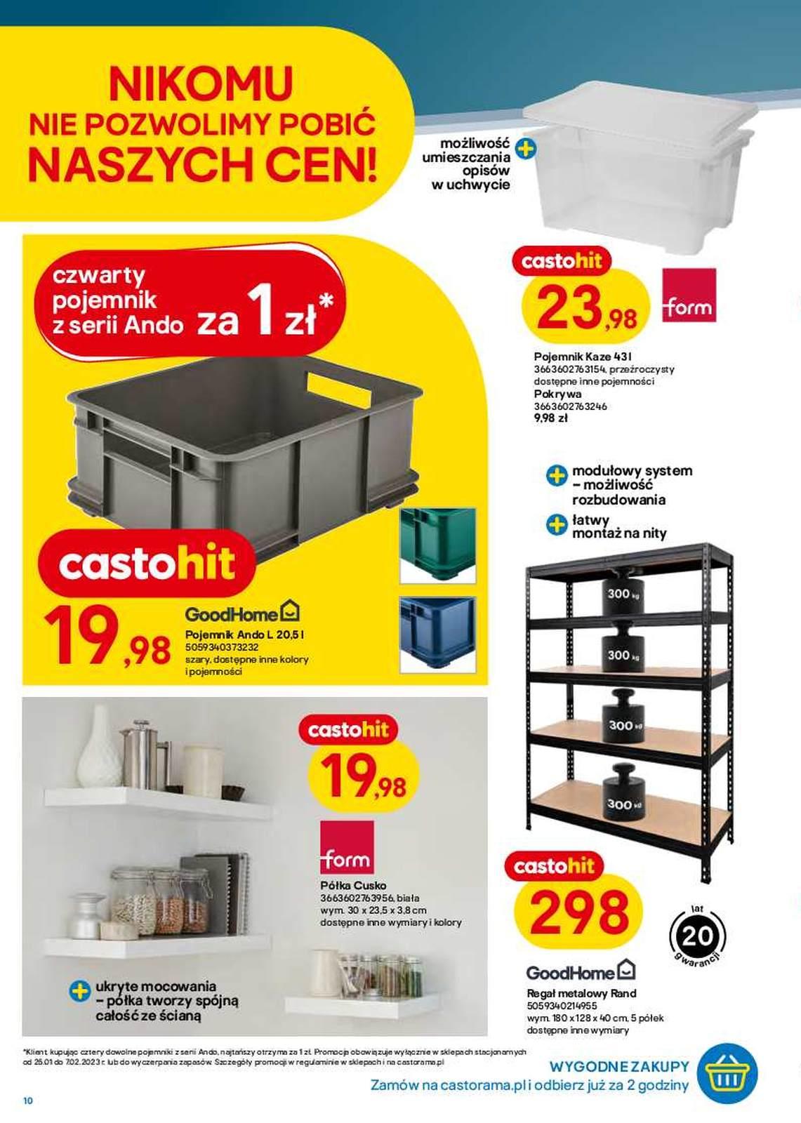 Gazetka promocyjna Castorama str. 10