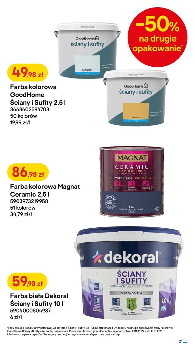 Gazetka promocyjna Castorama str. 21