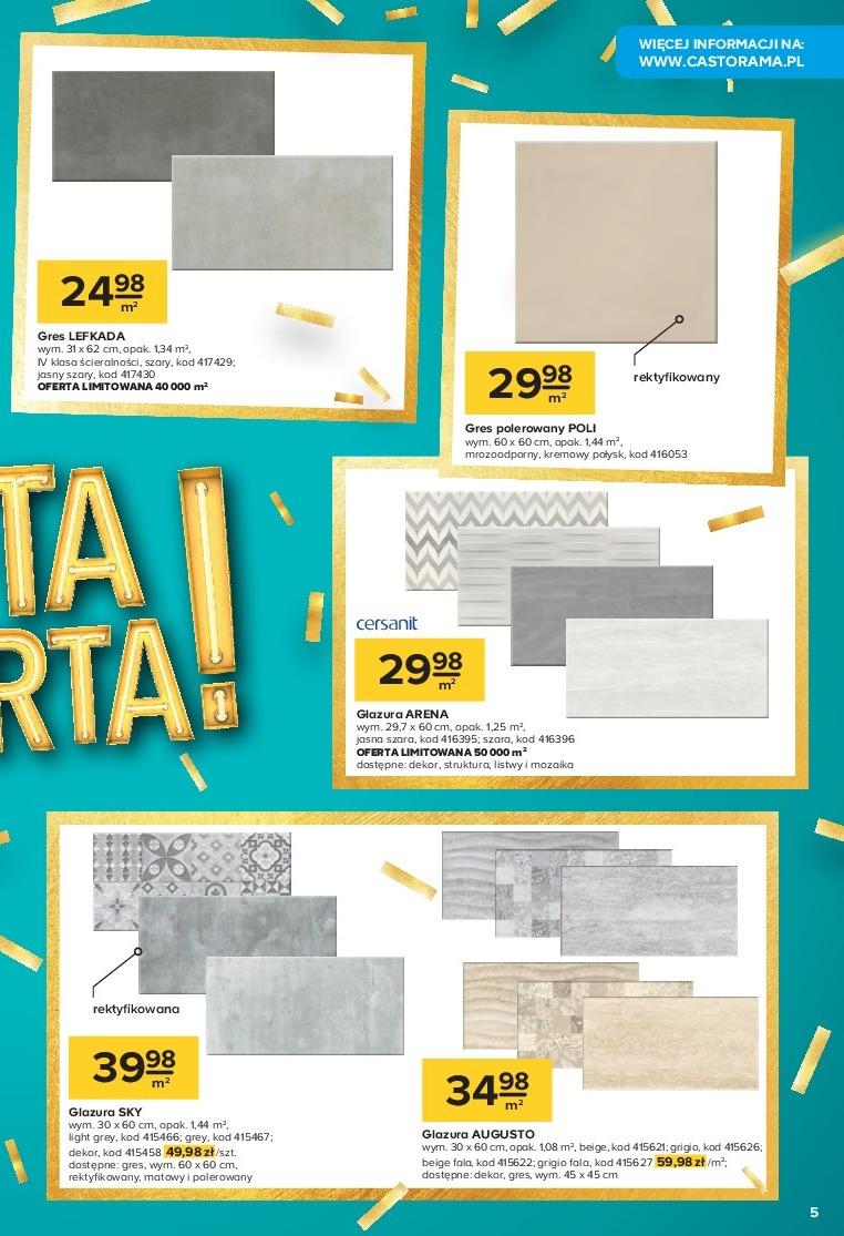 Gazetka promocyjna Castorama str. 5