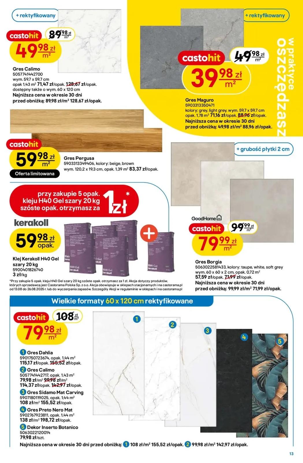 Gazetka promocyjna Castorama str. 13
