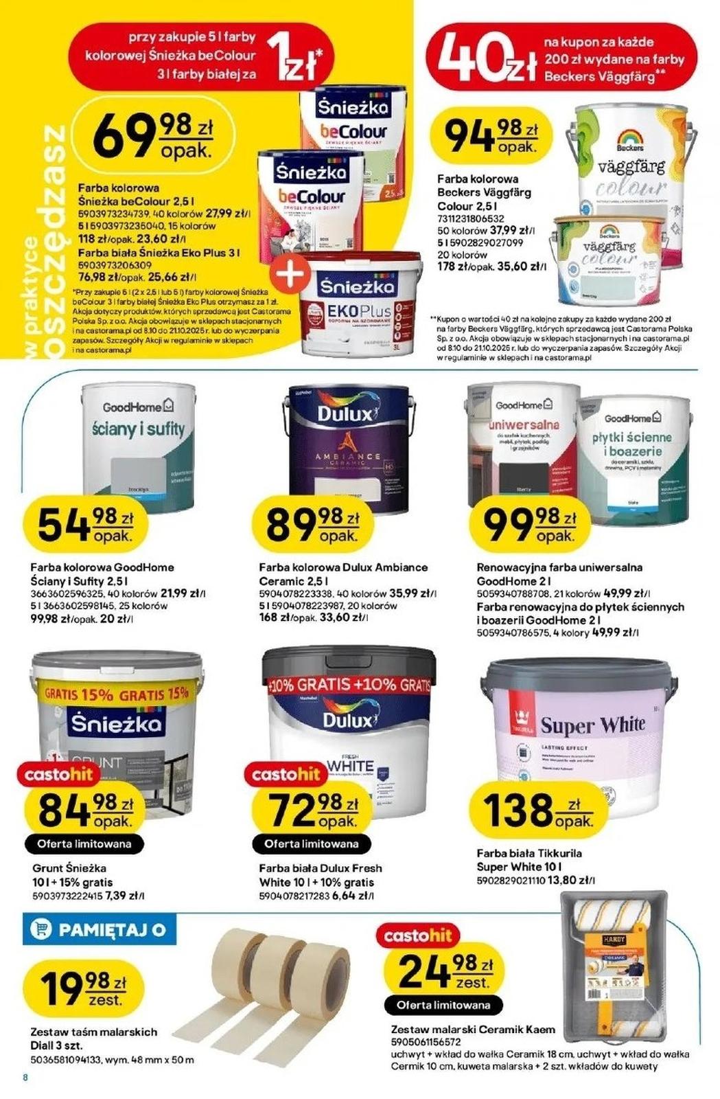 Gazetka promocyjna Castorama str. 8