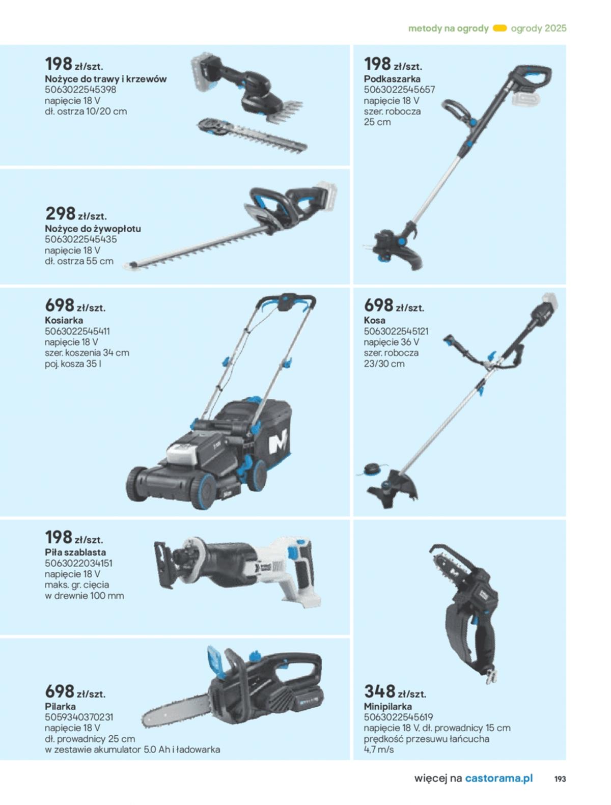 Gazetka promocyjna Castorama str. 193