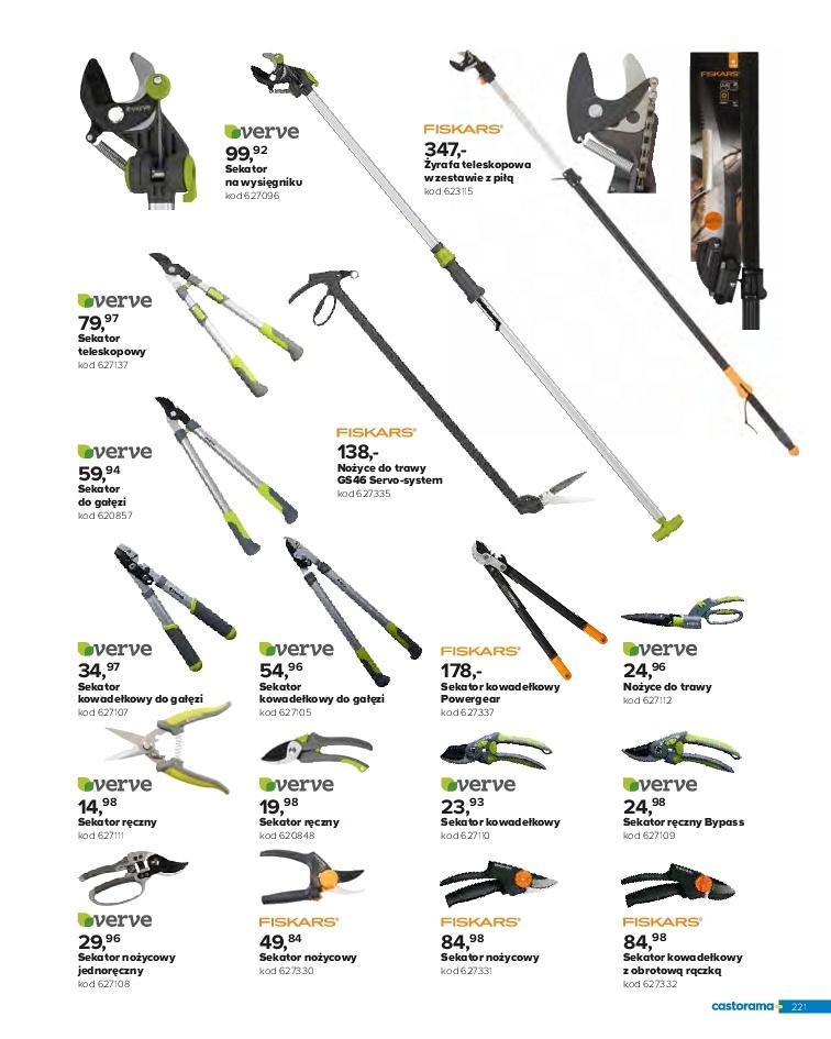 Gazetka promocyjna Castorama str. 221