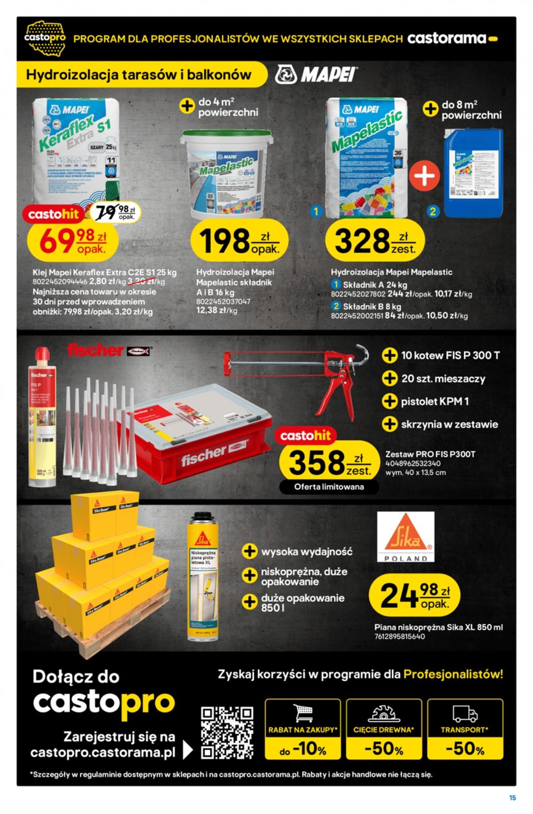 Gazetka promocyjna Castorama str. 15