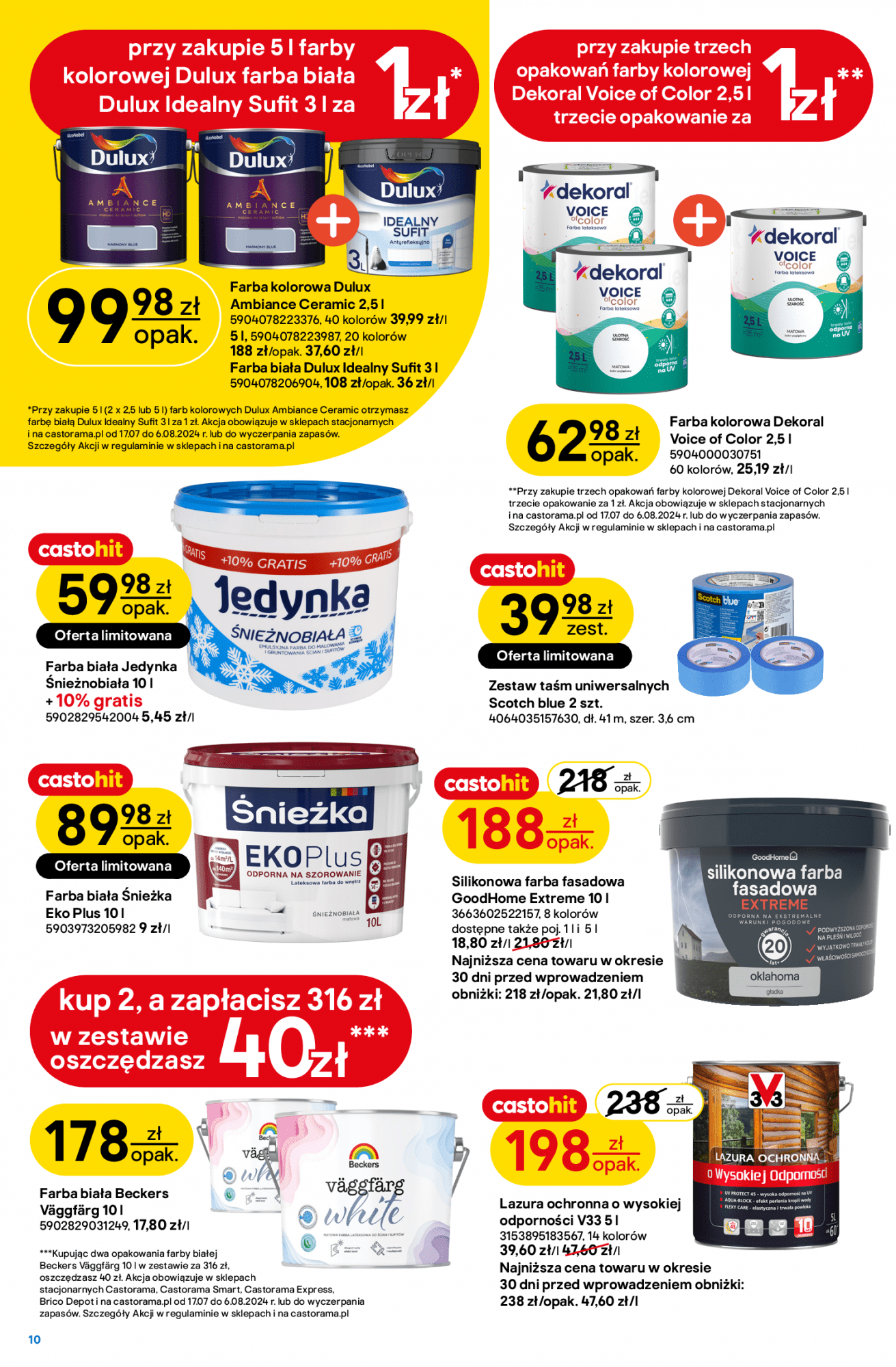 Gazetka promocyjna Castorama str. 10