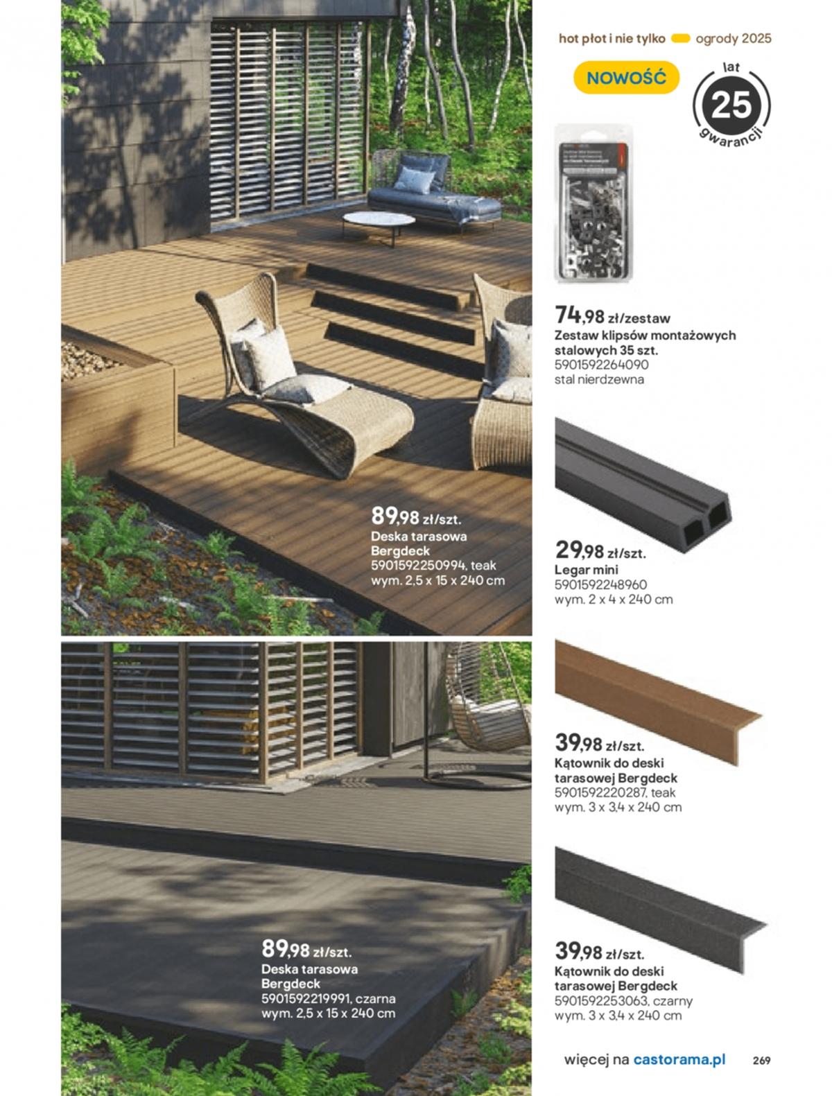 Gazetka promocyjna Castorama str. 269
