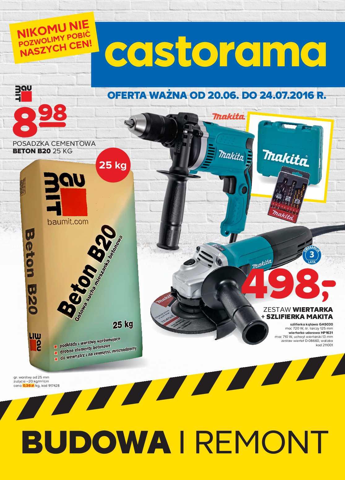 Gazetka promocyjna Castorama str. 1