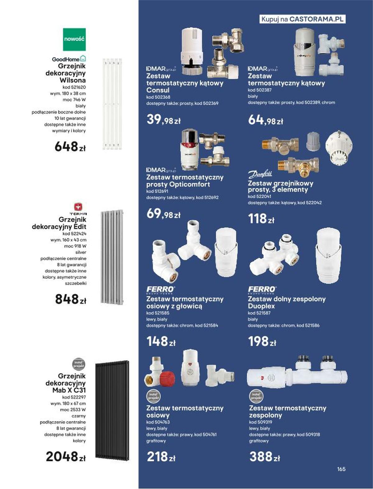 Gazetka promocyjna Castorama str. 165