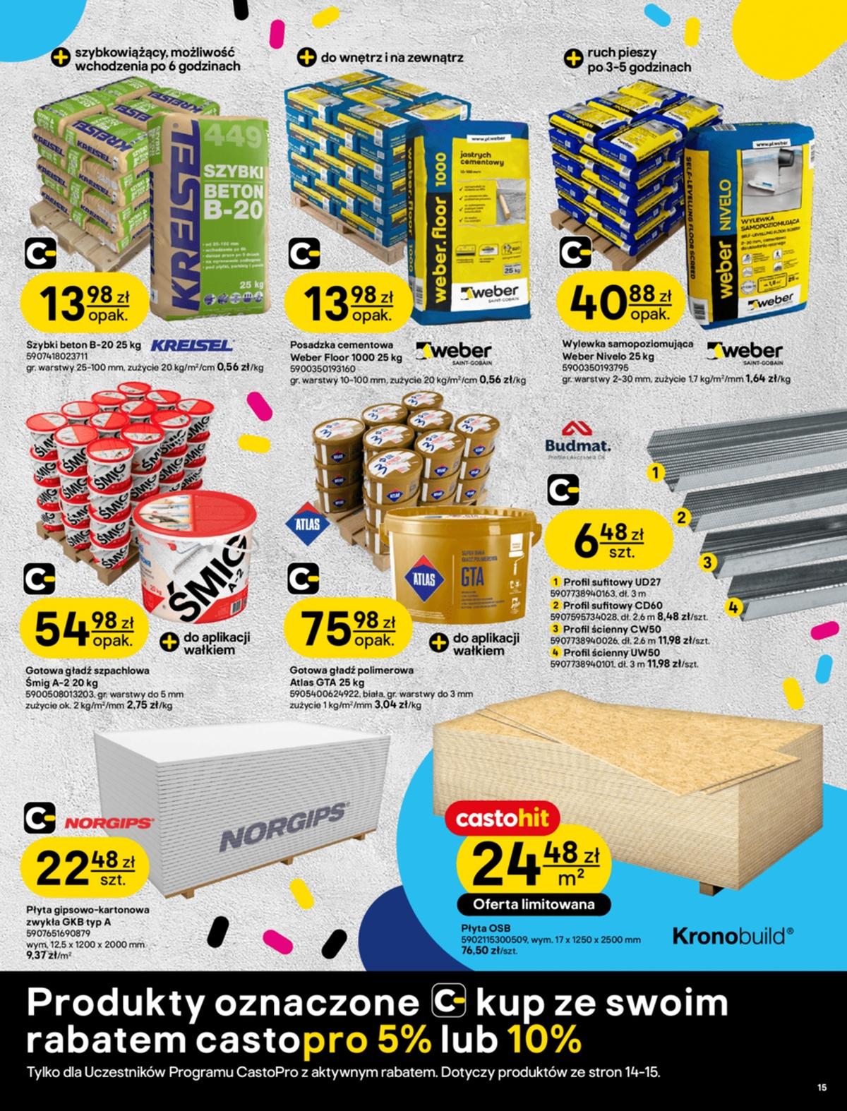 Gazetka promocyjna Castorama str. 15