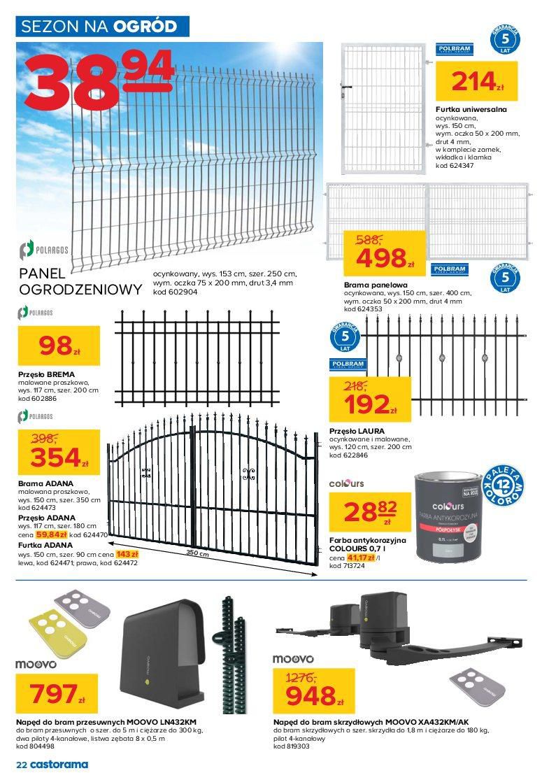 Gazetka promocyjna Castorama str. 22