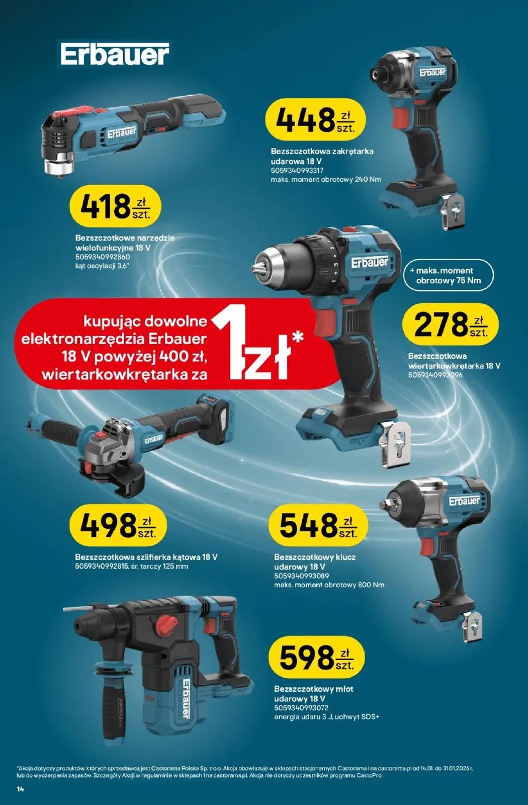 Gazetka promocyjna Castorama str. 14