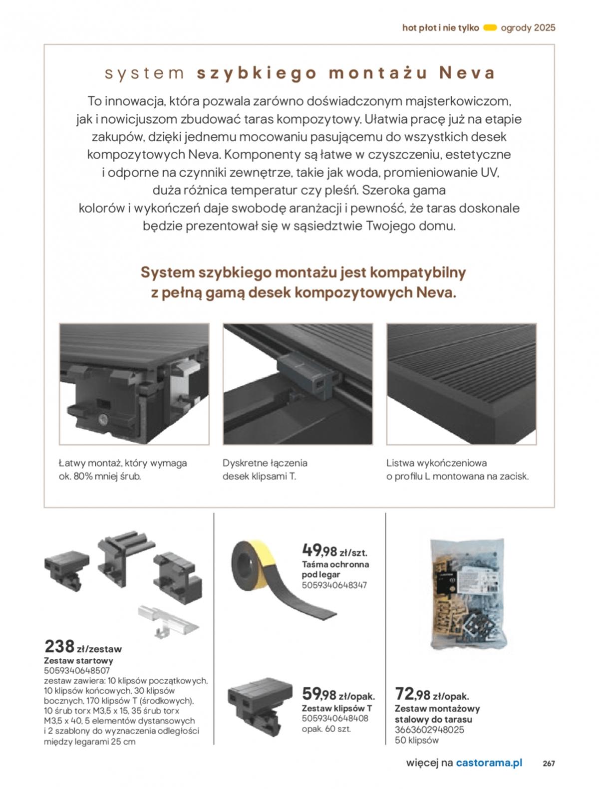 Gazetka promocyjna Castorama str. 267