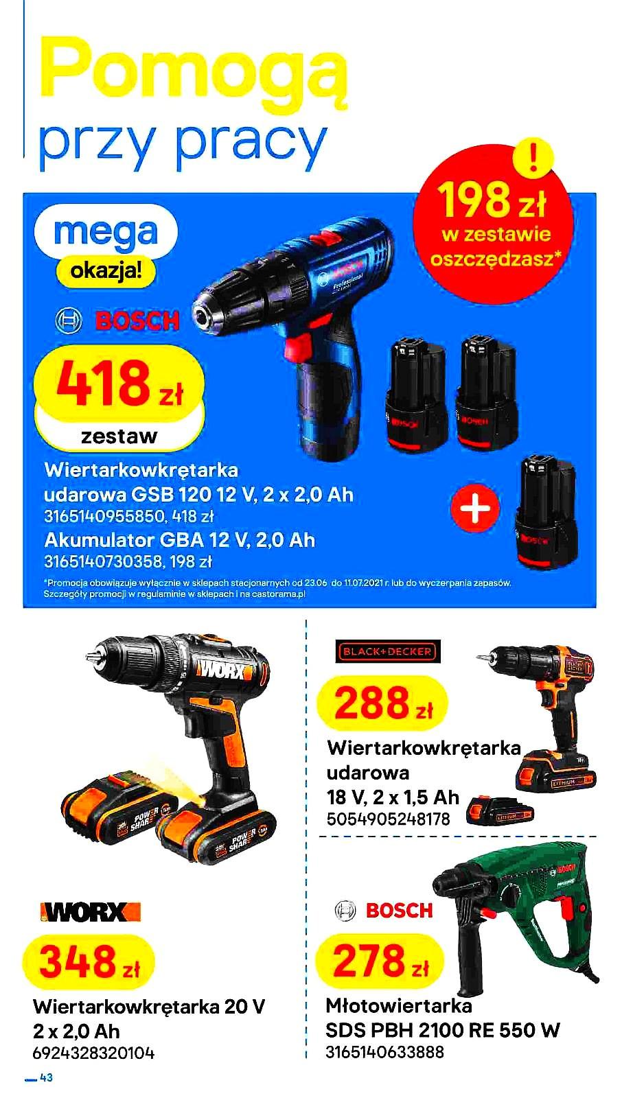 Gazetka promocyjna Castorama str. 43