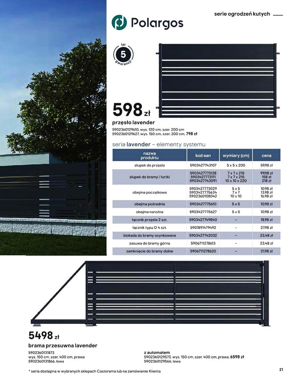 Gazetka promocyjna Castorama str. 21