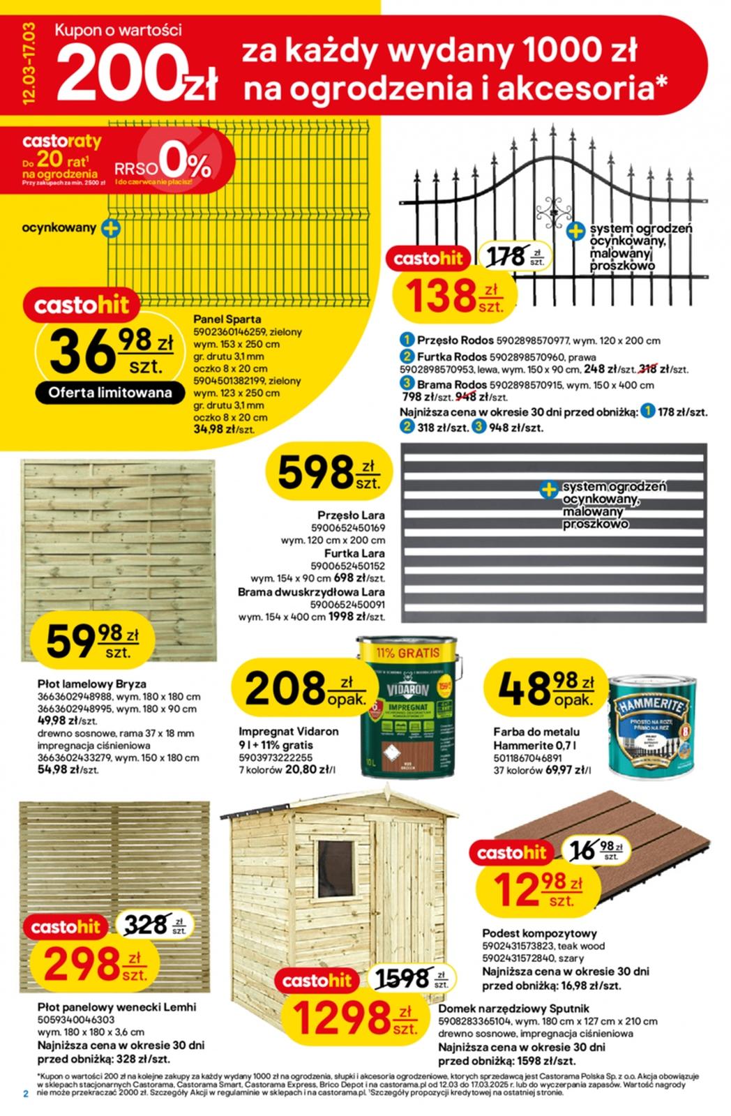 Gazetka promocyjna Castorama str. 2