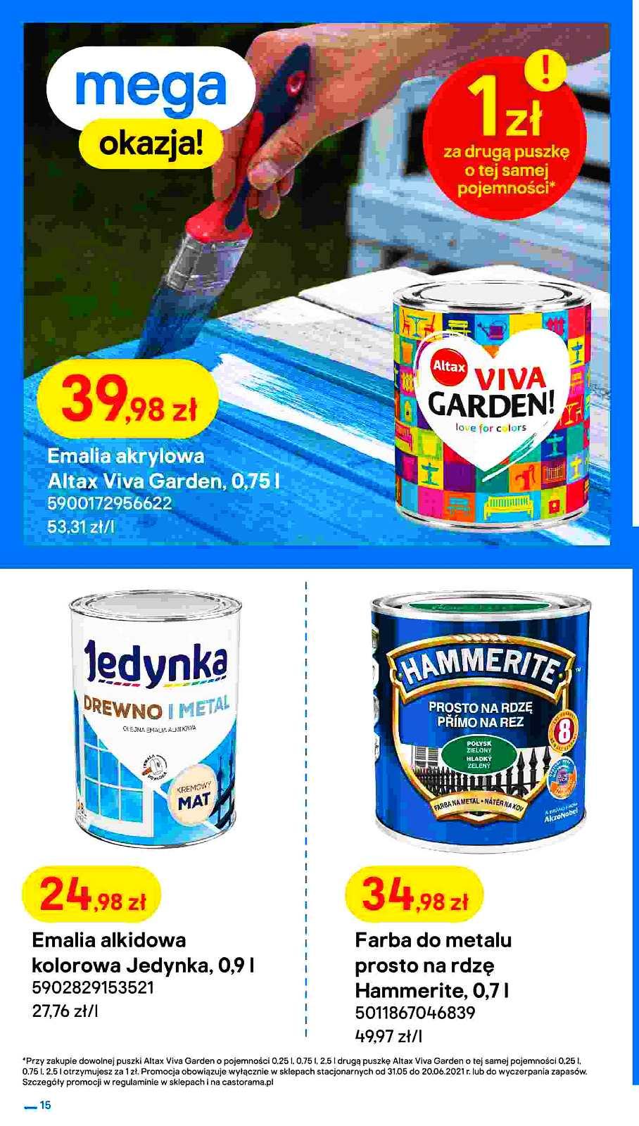 Gazetka promocyjna Castorama str. 15