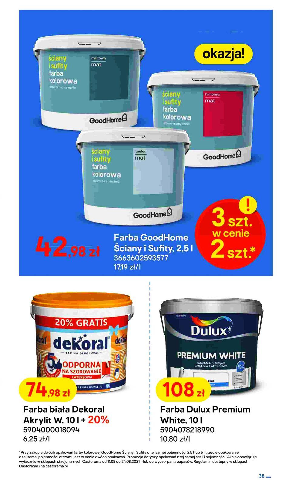 Gazetka promocyjna Castorama str. 38
