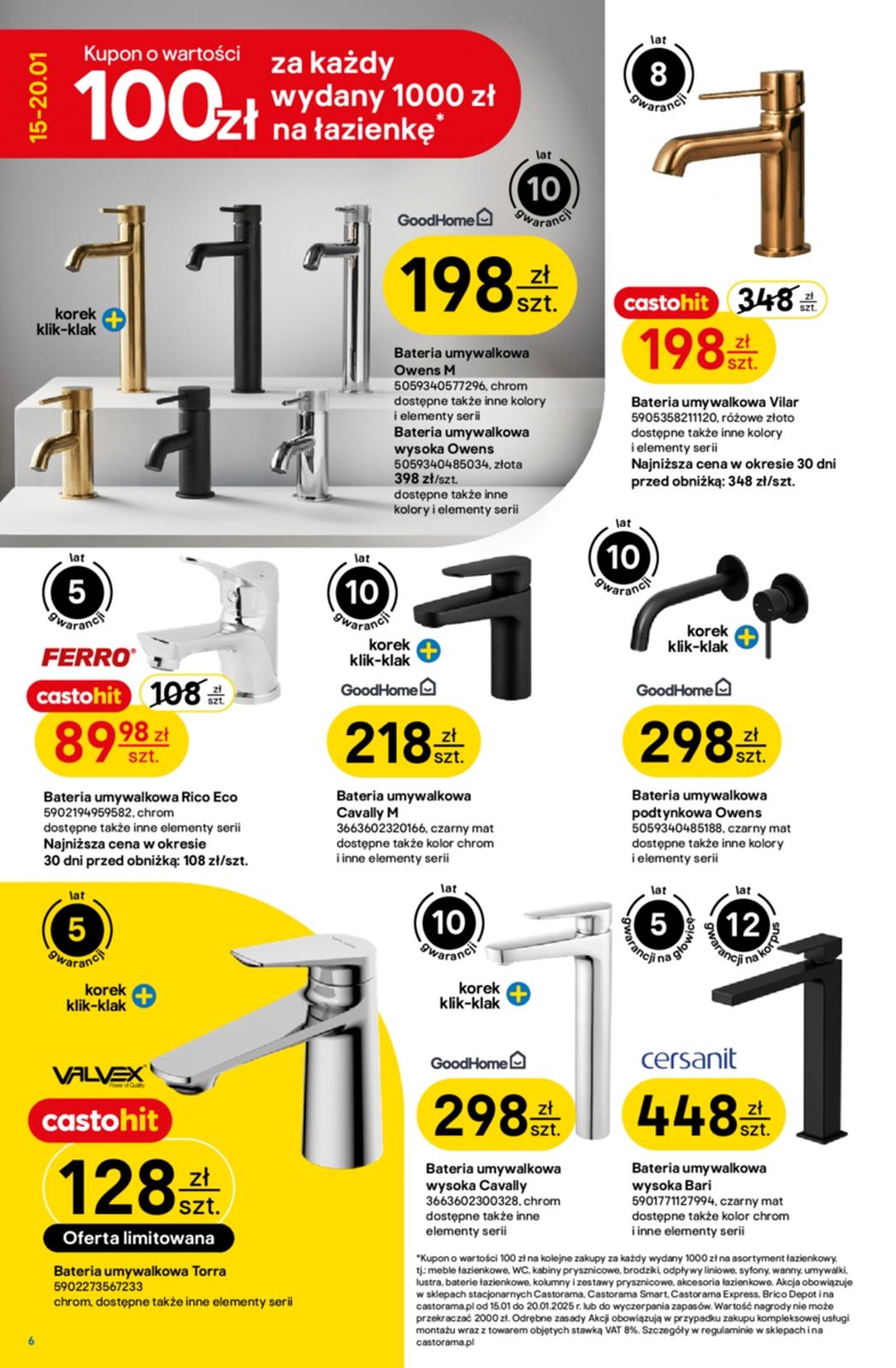 Gazetka promocyjna Castorama str. 6