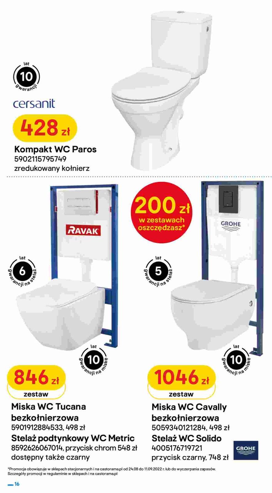 Gazetka promocyjna Castorama str. 16