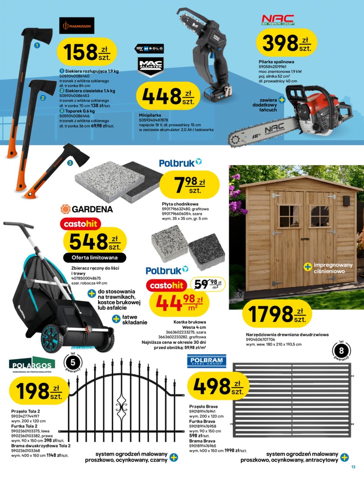 Gazetka promocyjna Castorama str. 13