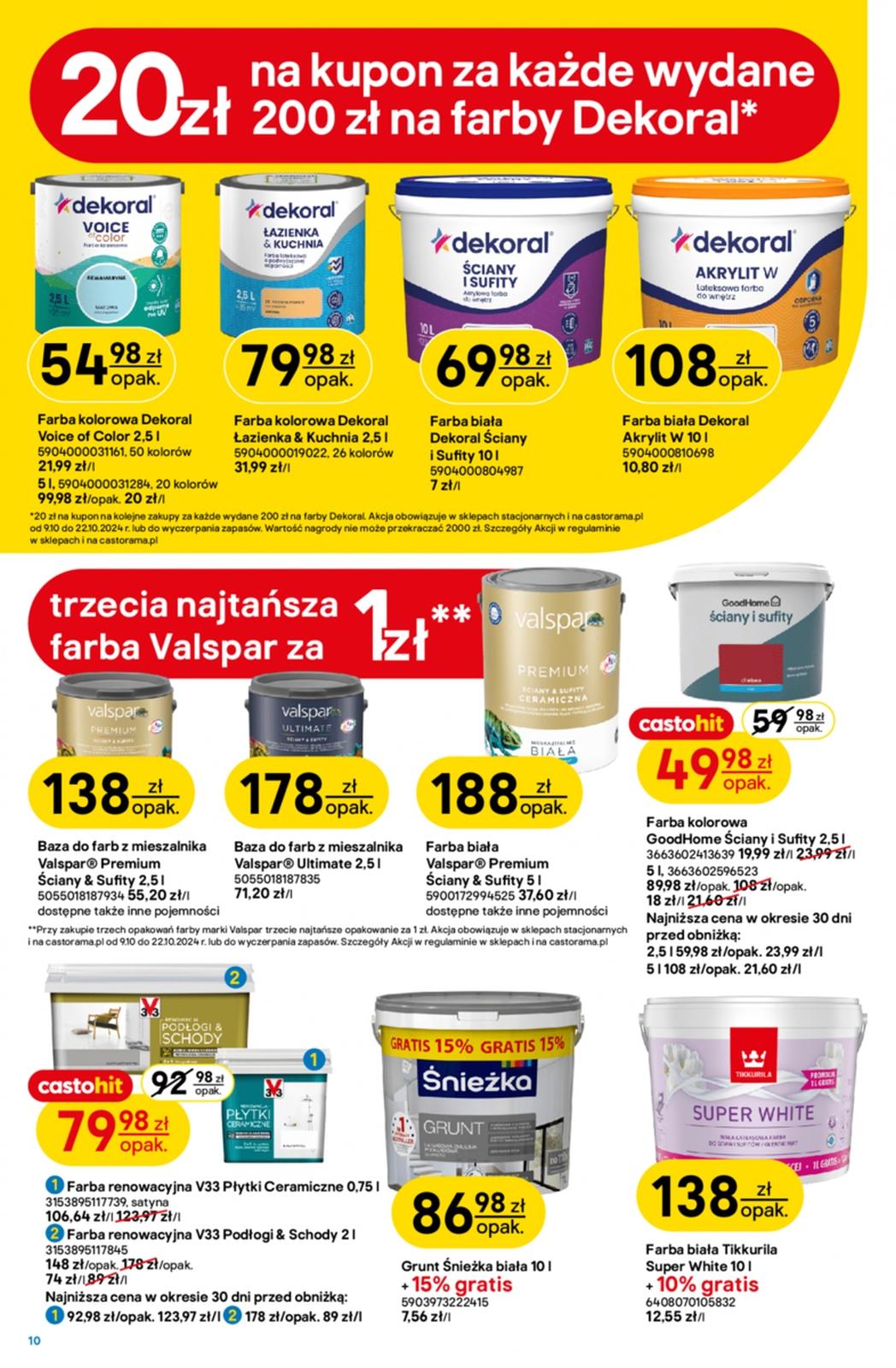 Gazetka promocyjna Castorama str. 10