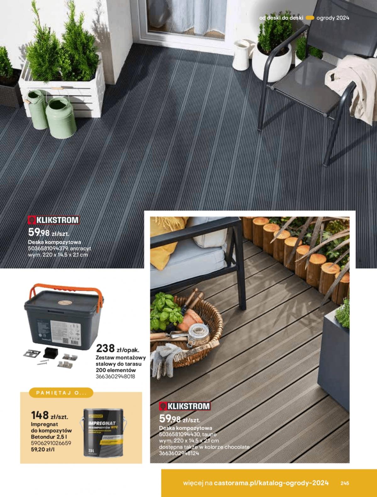 Gazetka promocyjna Castorama str. 245