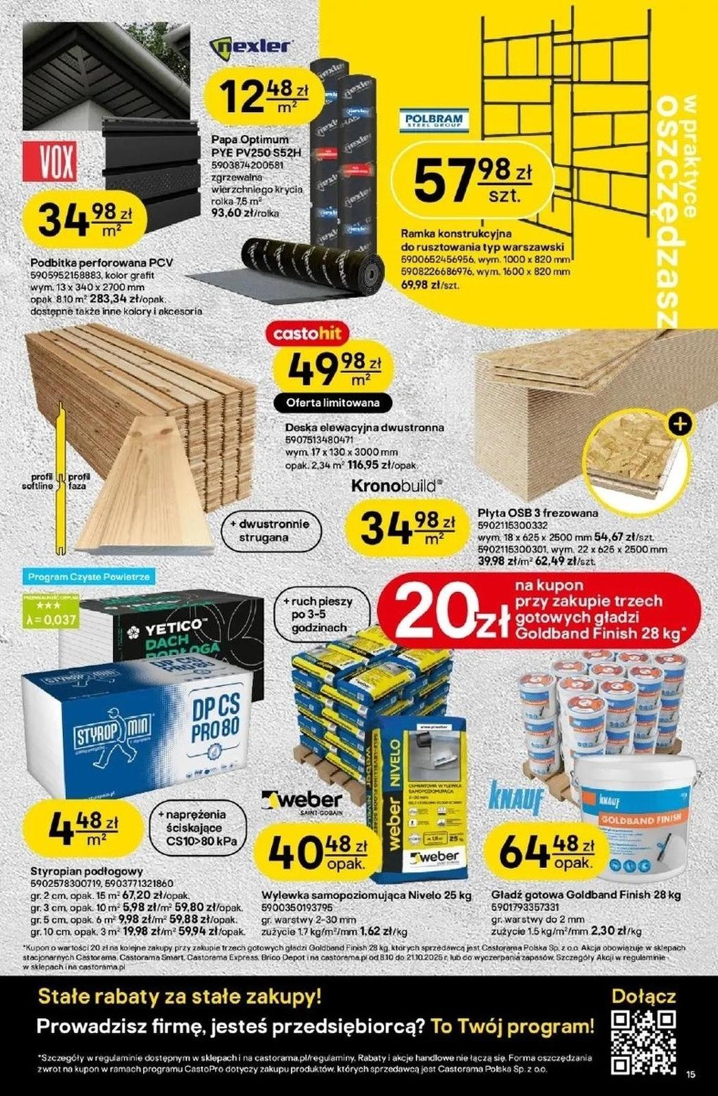 Gazetka promocyjna Castorama str. 15