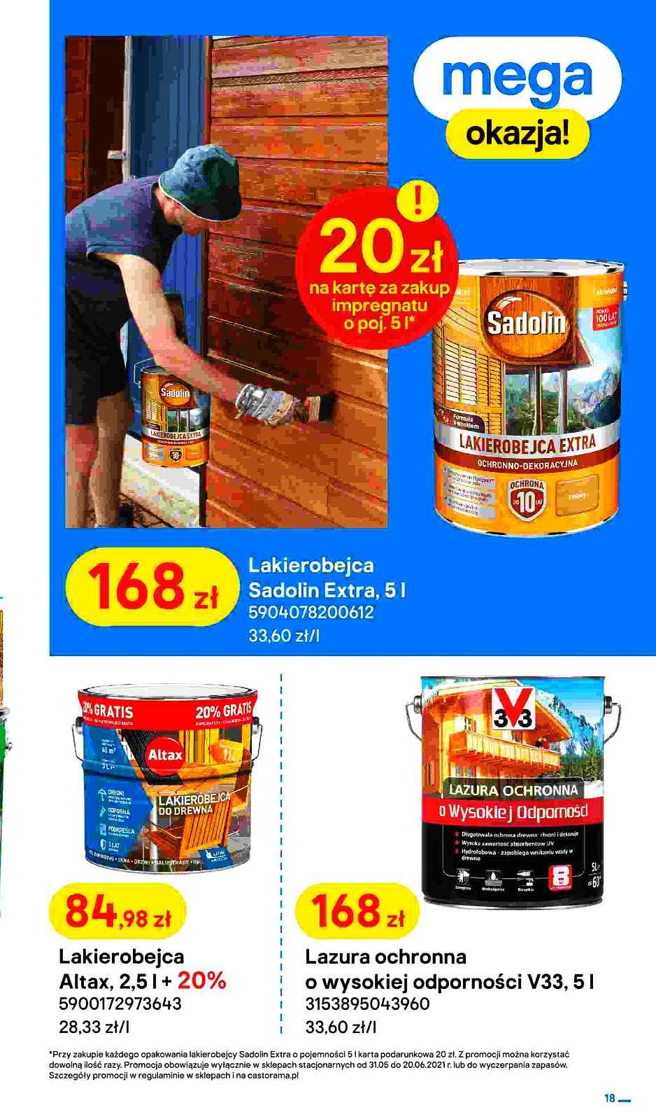 Gazetka promocyjna Castorama str. 18