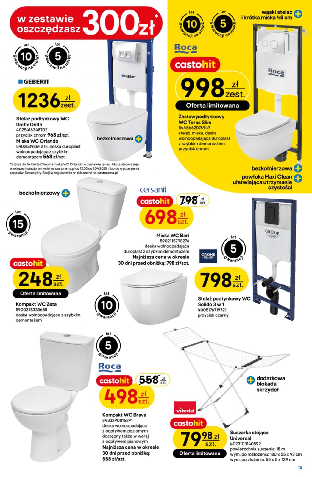 Gazetka promocyjna Castorama str. 15