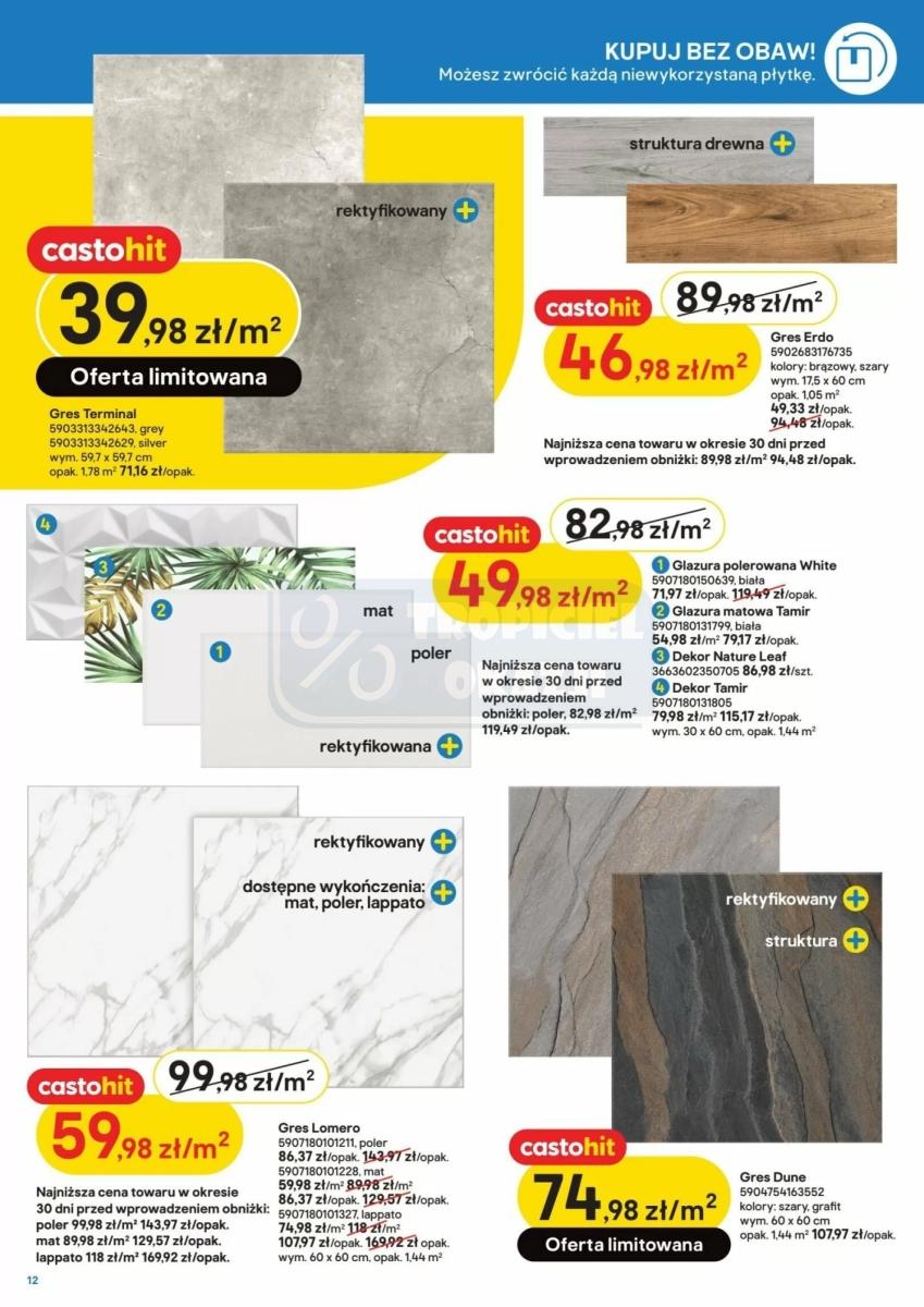 Gazetka promocyjna Castorama str. 12
