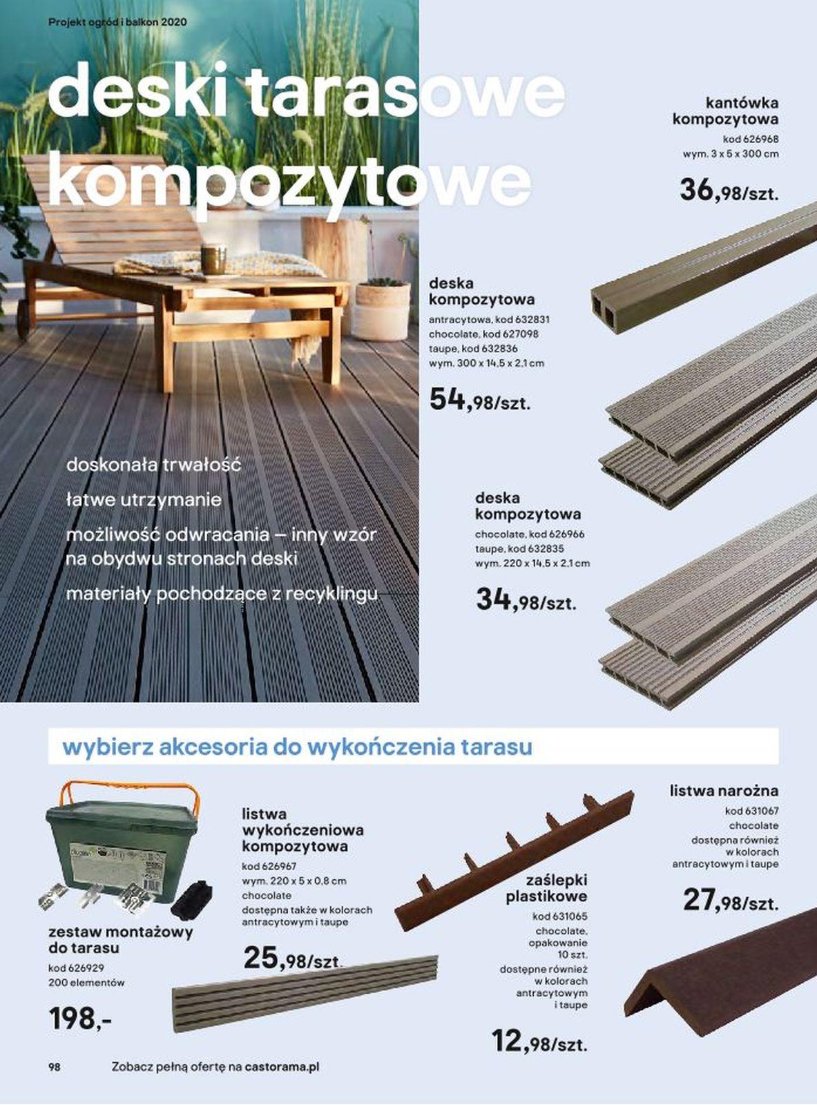 Gazetka promocyjna Castorama str. 98