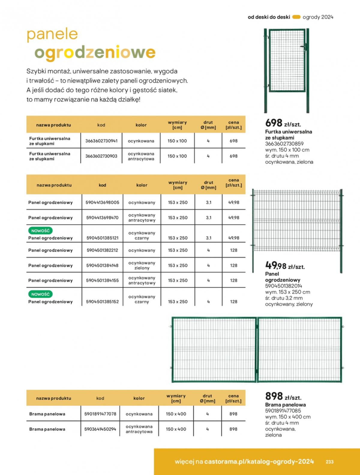 Gazetka promocyjna Castorama str. 233