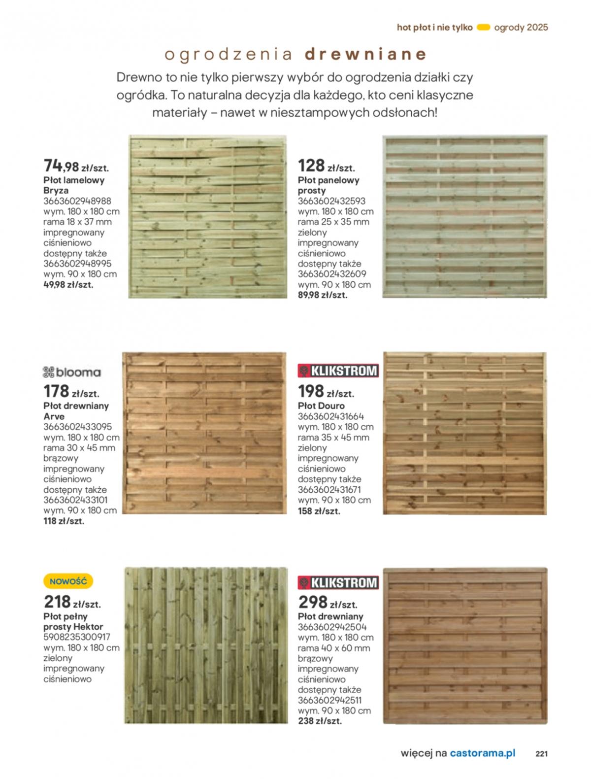 Gazetka promocyjna Castorama str. 221