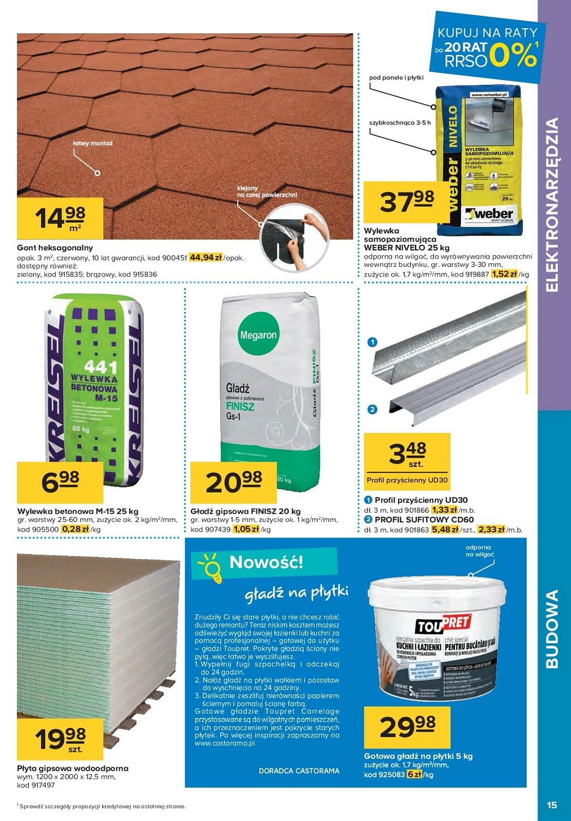 Gazetka promocyjna Castorama str. 15